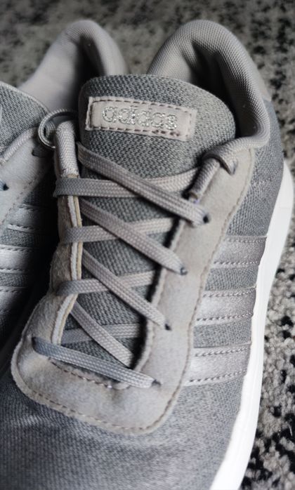 Adidas снікерcи lite racer k f35544 сірі