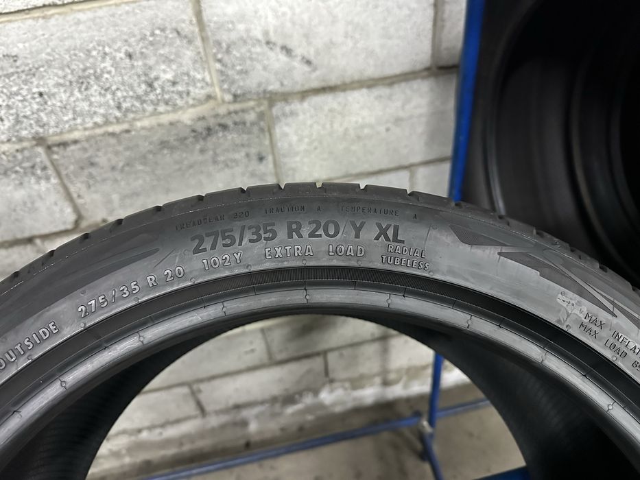 Різноширокі літні шини 245/40 R20 i 275/35 R20 CONTINENTAL