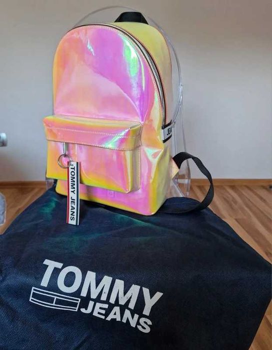 Plecak Tommy Hilfiger | Róż opalizujący HOT