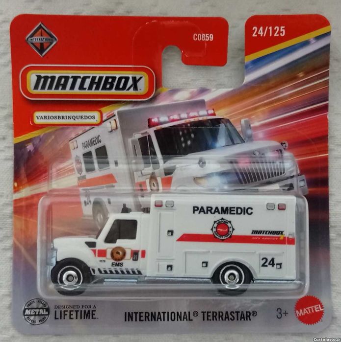 Miniaturas  Policia/Bombeiros/Militar      Matchbox