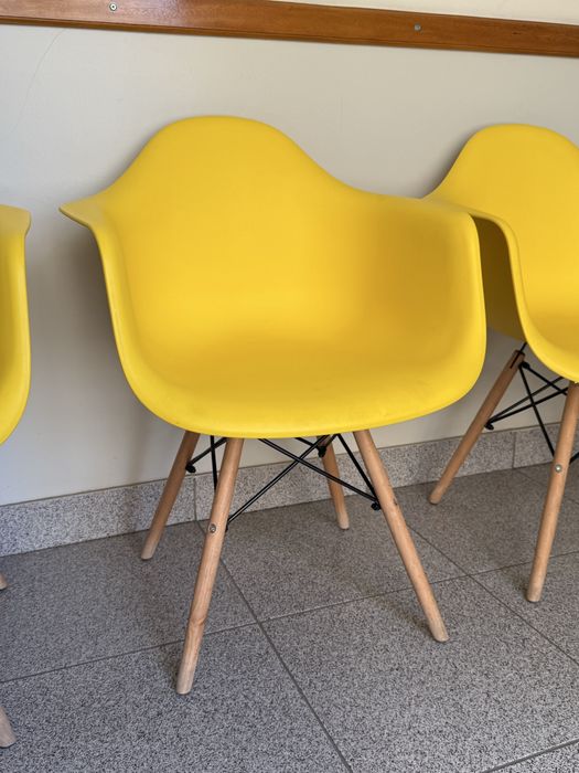 4 Cadeiras Amarelas Copenhaga