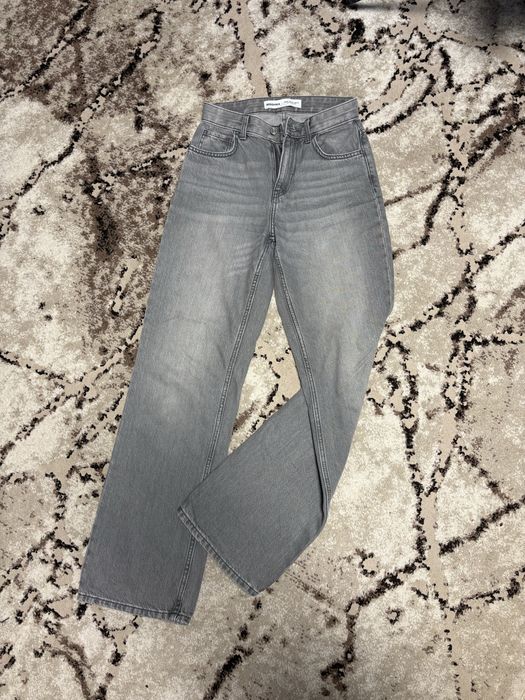 Джинси штани сірі BERSHKA бершка 34 S
