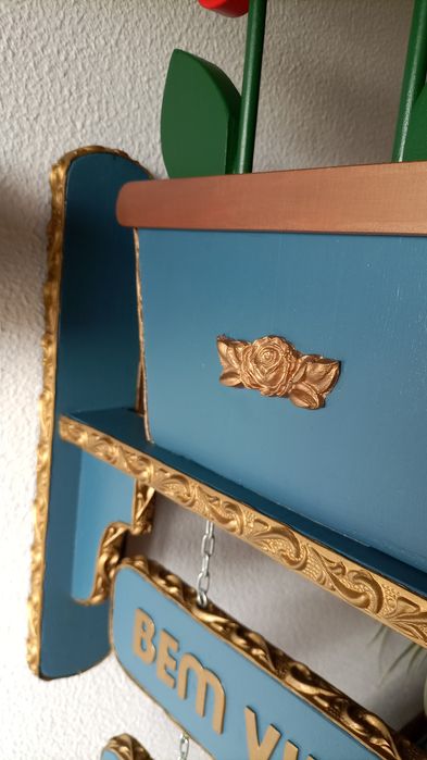 Decoração de parede placa de boas vindas