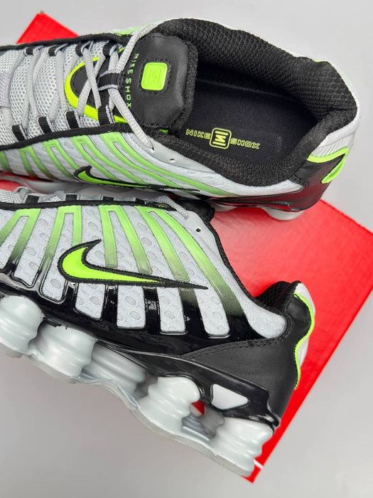 Кроссовки мужские летние Nike Shox TL сетка  EU 41-45р Wolf