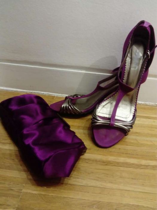 Sapatos cerimónia Zilian e Schütz + clutch