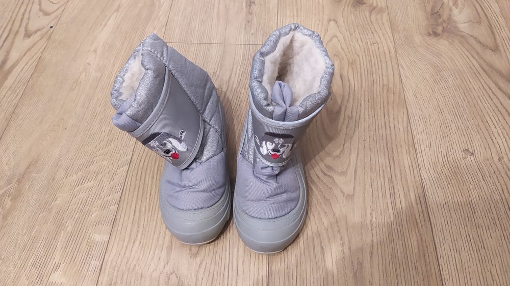 Śniegowce Demar, rozmiar 28-29, buty dziecięce, wełna, na zimę, ciepłe