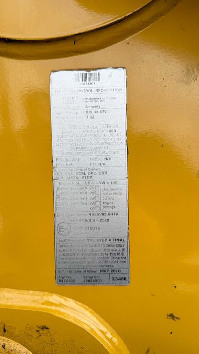 CAT 432 (2020 р.) – ідеальний стан – 5859 м/г – доставка з Польщі