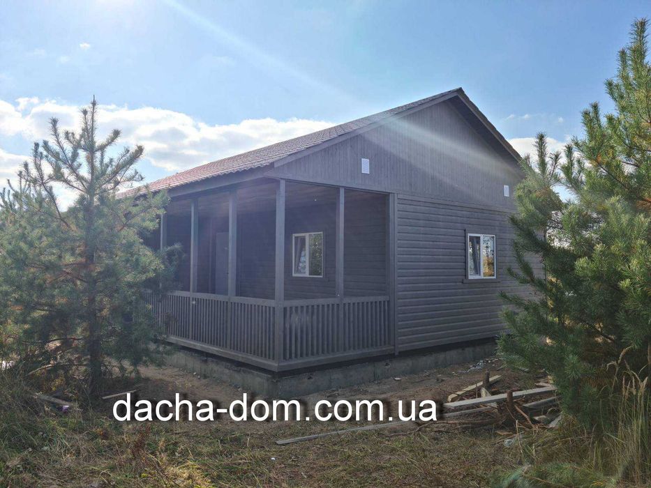 Каркасный дачный домик - эконом варианты. Без проблем.