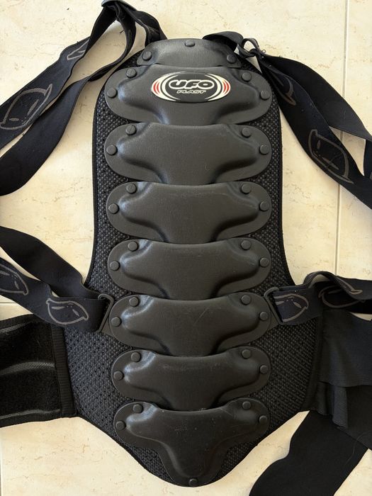 UFO motorcycle back protection shield