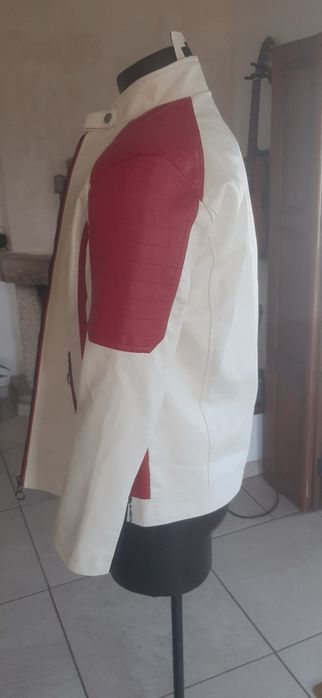Casaco de motociclista para o verão