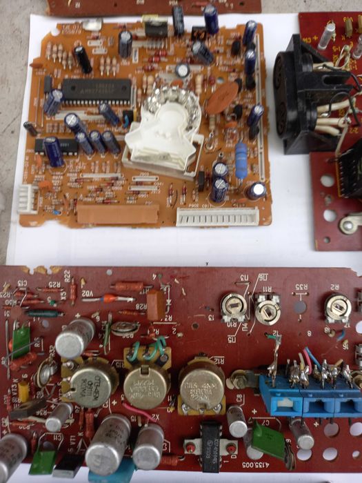 плати телевізора ссср радіодеталі плати