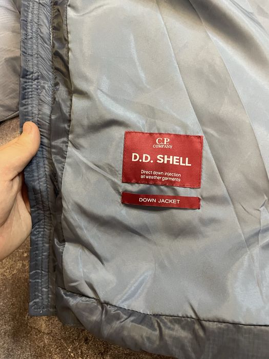Куртка C.P. Company D.D Shell пуховик чоловічий водостійкий синтепон