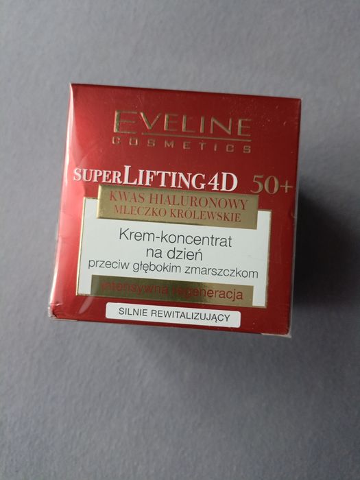 Krem do twarzy Eveline 50+ super lifting 4D przeciwzmarszczkowy dzień