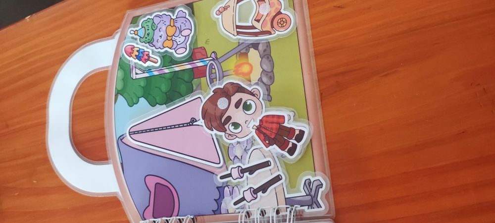 Книга на липучках Avatar World