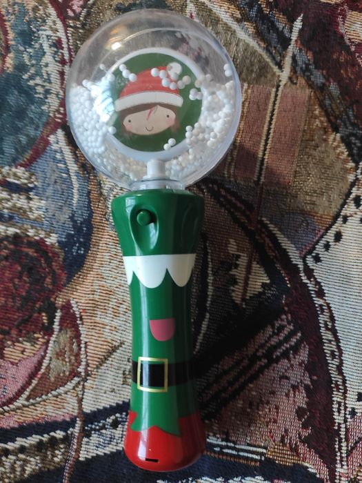 Детская погремушка, брязкальце. Новорічний декор.