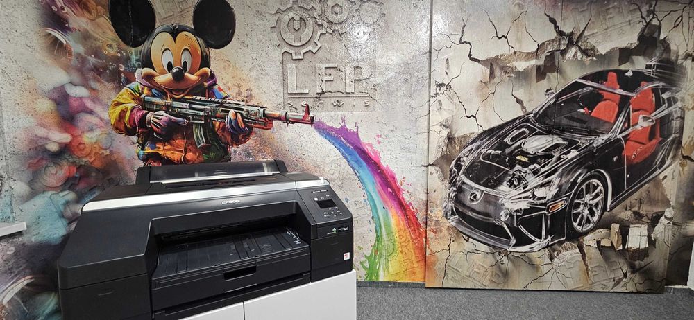 Drukarka Epson SC-P 5000  uszkodzona, dobra baza pod DTF