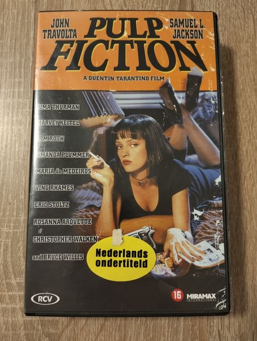 Kaseta VHS Film Pulp Fiction