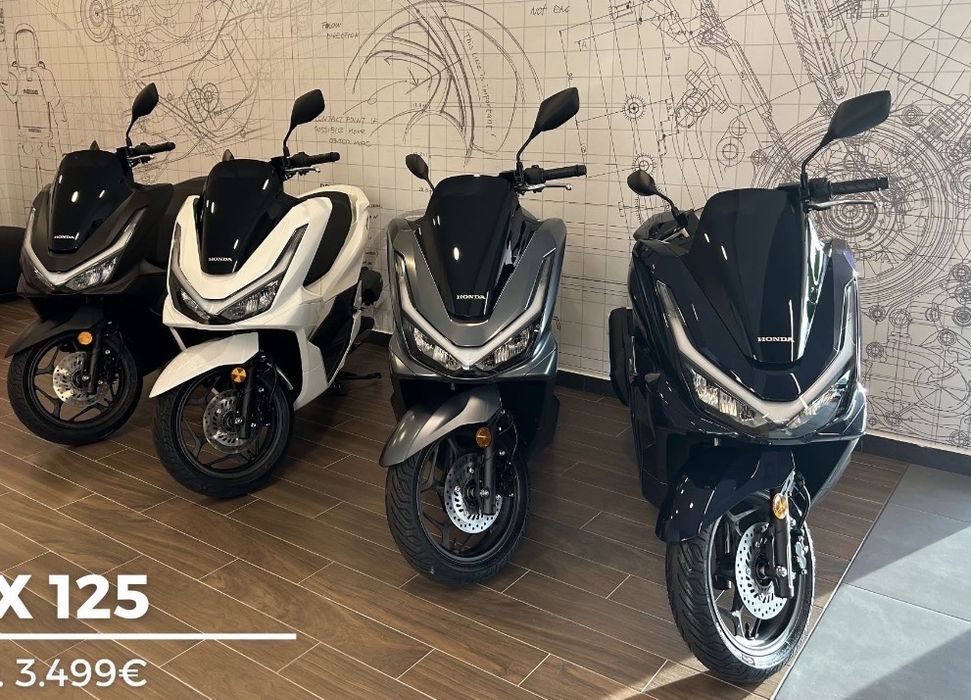 Aluguer / Scooter Rental  |  Honda PCX 125 (Grande Lisboa e Mg Sul)
