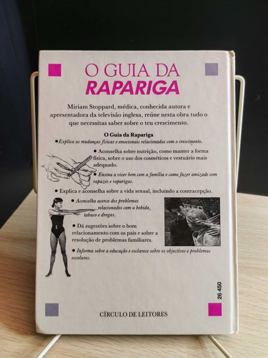 Livro "O Guia da Rapariga" – Miriam Stoppard (Edição 1989)