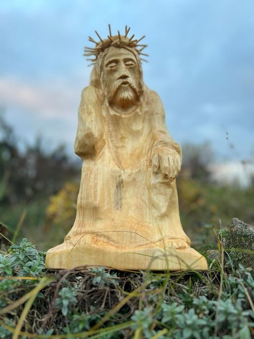 Rzeźba Jezus rękodzieło