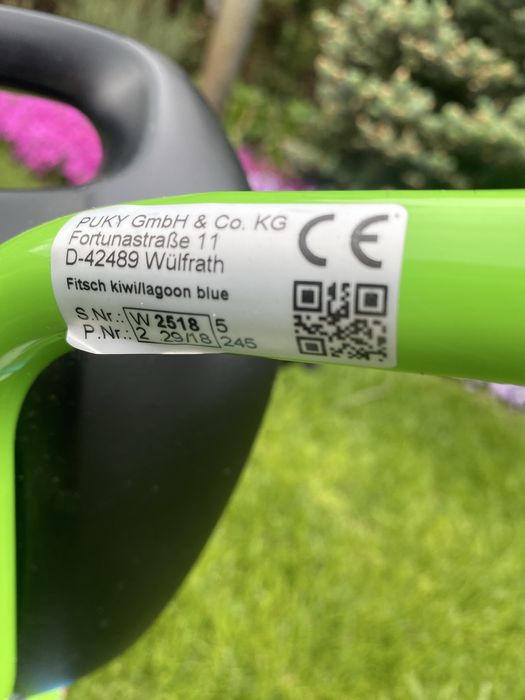 Rowerek trzykolowy puky