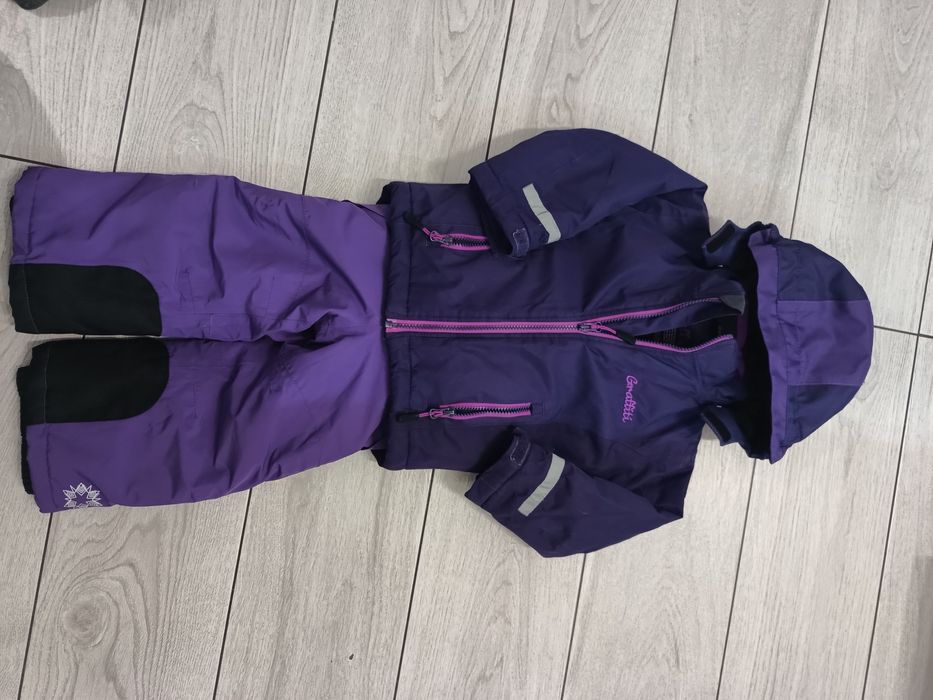 Zimowy zestaw dziecięcy kurtka i spodnie