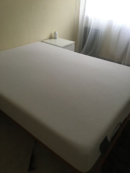 Cama casal articulada com colchão anti escaras