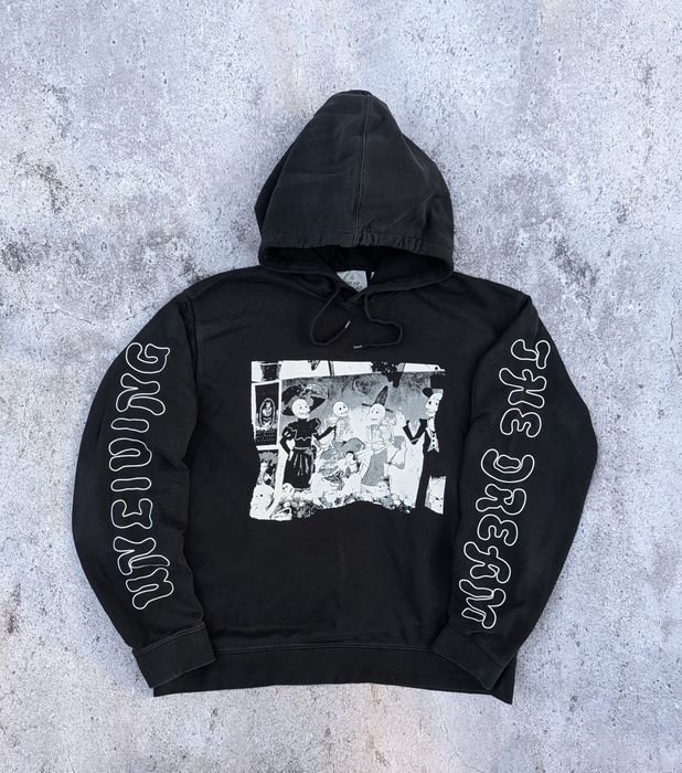 Cheap Monday Stockholm худі M чорне оригінал толстовка кофта з капішоном hoodie streetwear y2k grunge skater unisex oversize скейт гранж Skillets