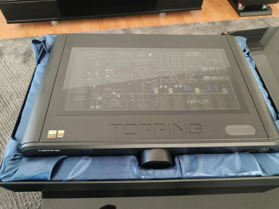 Topping dx9 dac ,przedwzmacniacz ,wzmacniacz słuchawkowy
