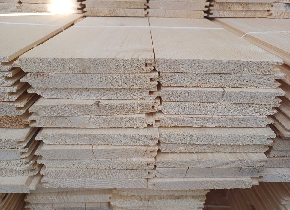 Deska tarasowa elewacyjna podłogowa półbal podbitka szalówka boazeria