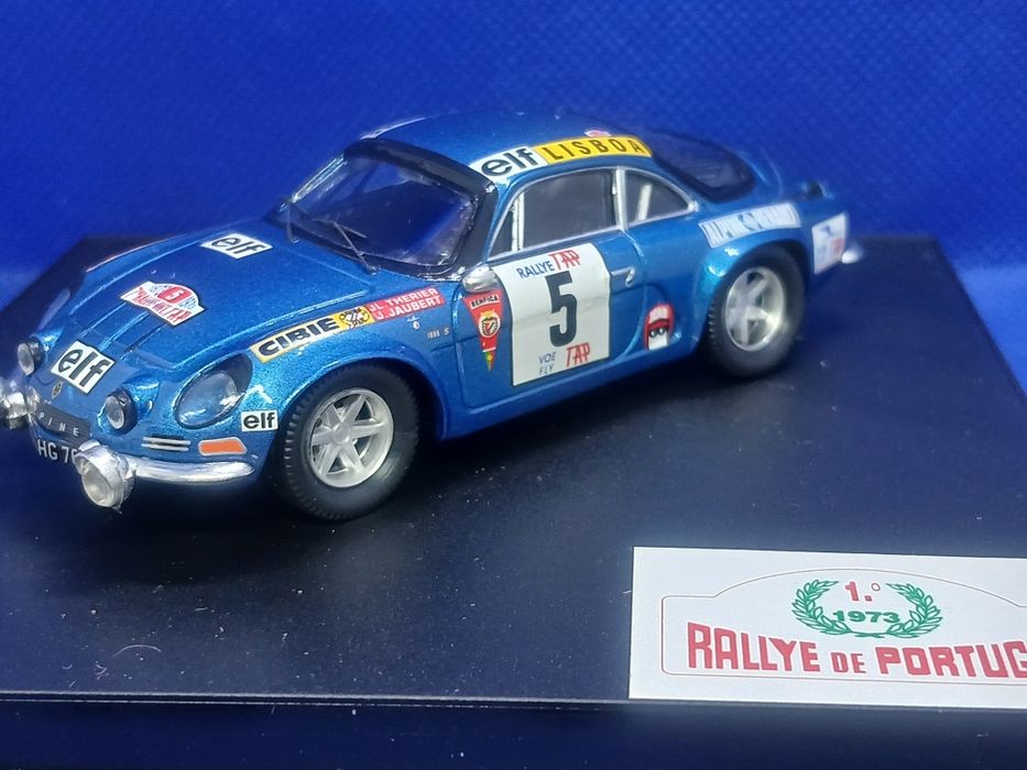 Miniaturas 1:43 Rally de Portugal da Troféu  e outros 8 modelos diferentes