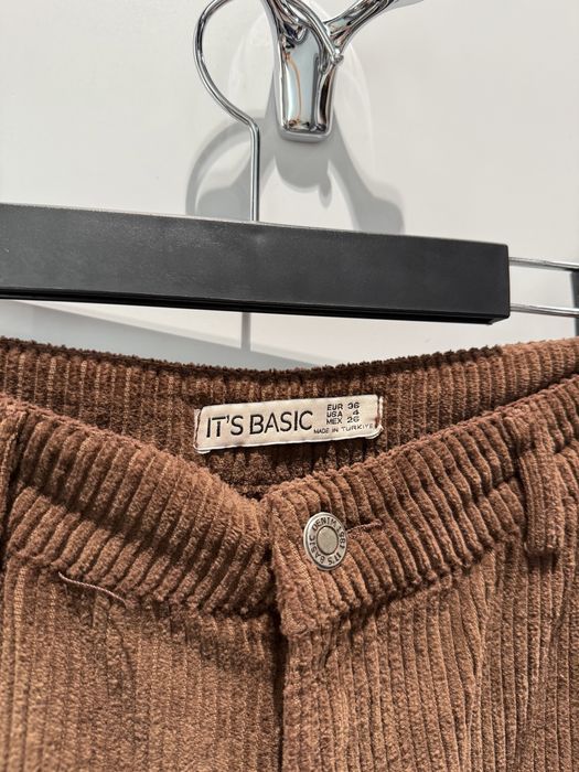 Вельветовые штаны