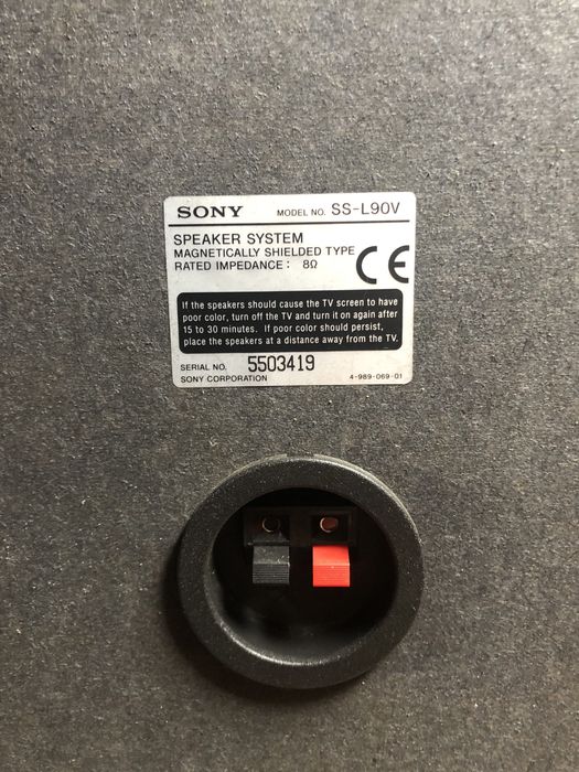 Colunas Sony óptimo estado.430091723195688962