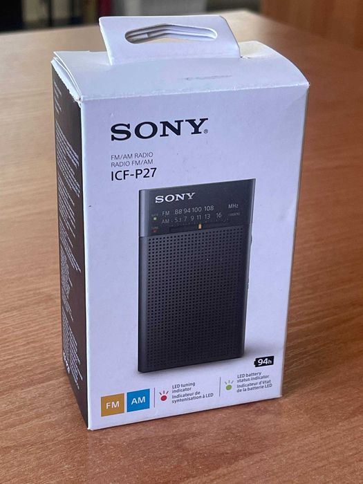 Sony ICF-P27 портативне радіо