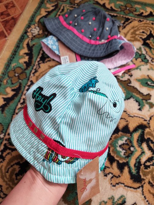 Панама літня на дівчинку р. 46,48,50