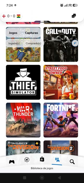 Jogos PlayStation mais 25 jogo recente última oferta