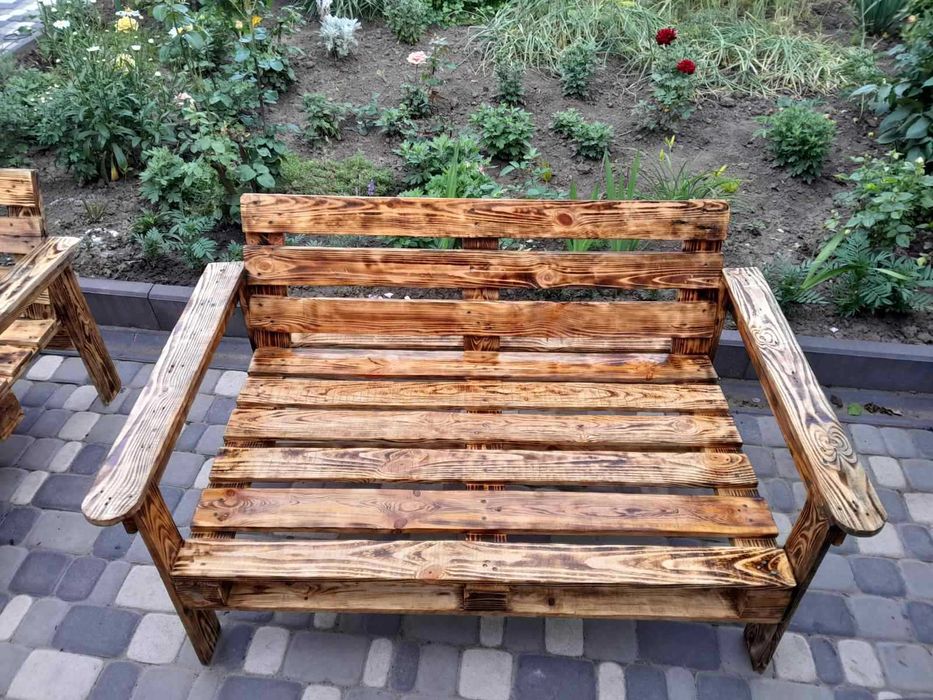 Садові меблі з піддонів