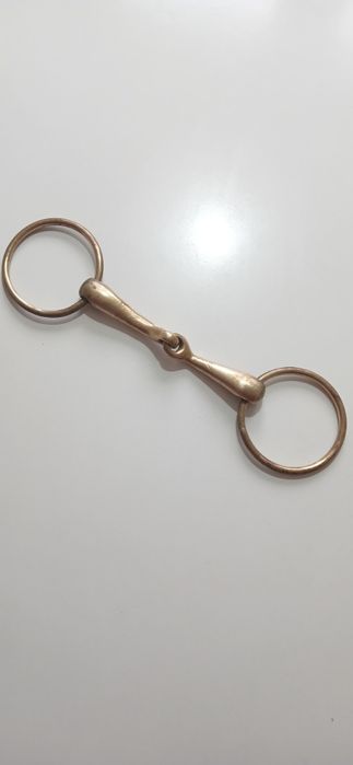Wędzidło słodka stal pojedynczołamane 14,5
