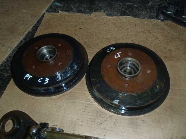 bęben szczęki ucho mocowanie belki tarcza kotwiczna citroen c2 c3 206