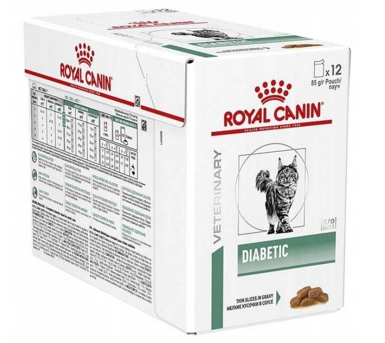 Karma dla kota ROYAL CANIN DIABETIC 4x 12x85 g