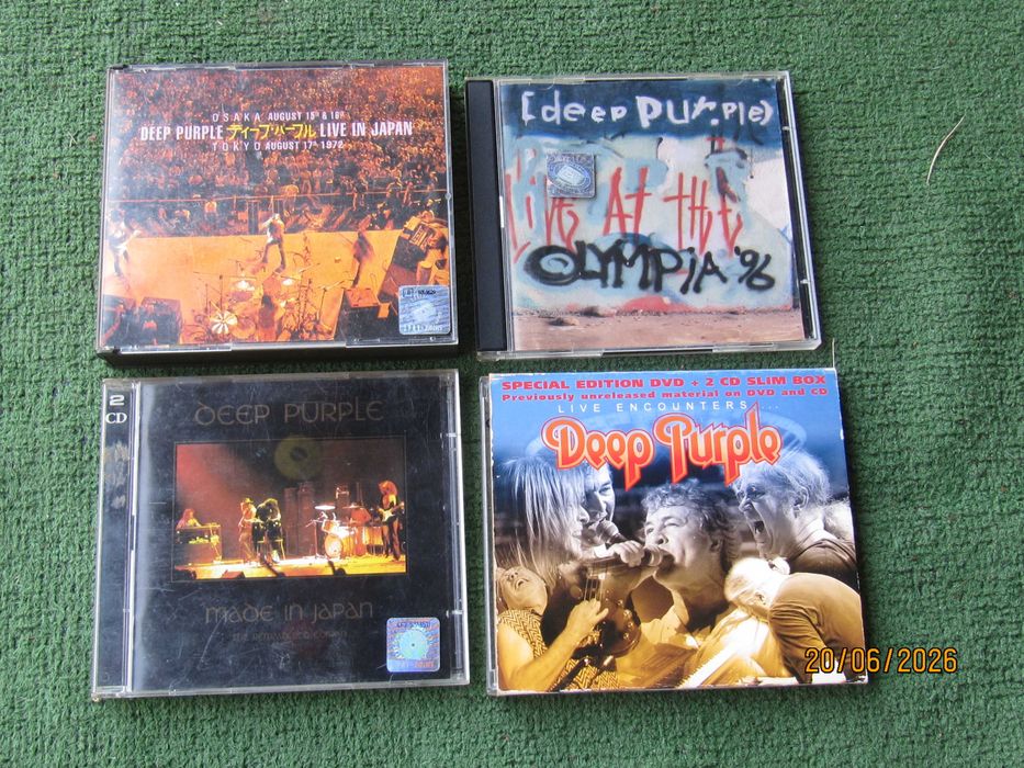 Zestaw płyt CD Deep Purple -  perełki koncertowe, unikaty!