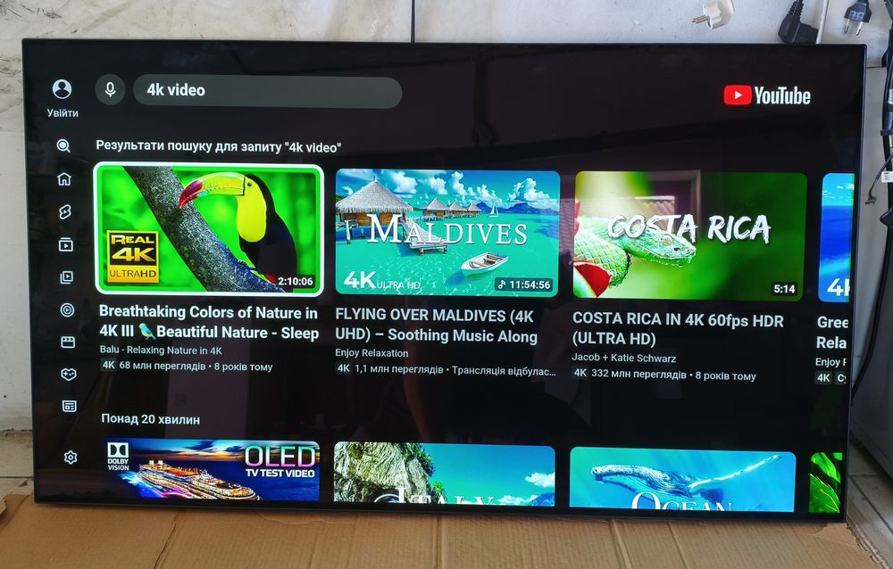 LG OLED55C8LLA Олед Oled телевізор телевизор 55 дюйми 120Hz 4K HDR10 WebOS Smart TV Air Play 2 голосове управління б/в