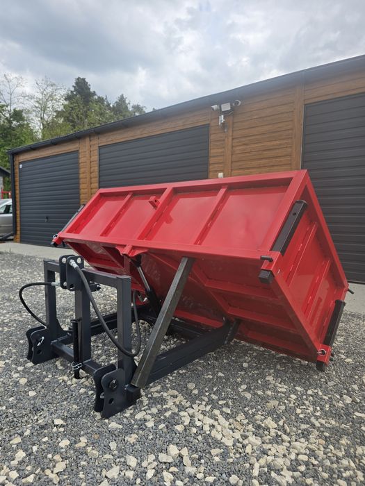 Wzmacniana skrzynia z kiperem hydraulicznym- producent