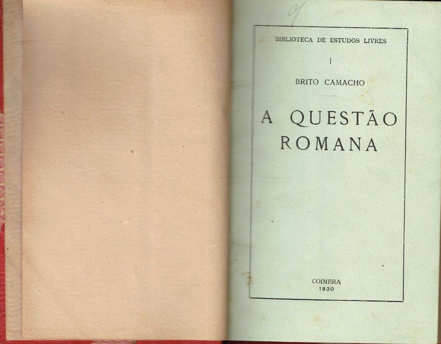 14002

A Questão Romana 
Brito Camacho