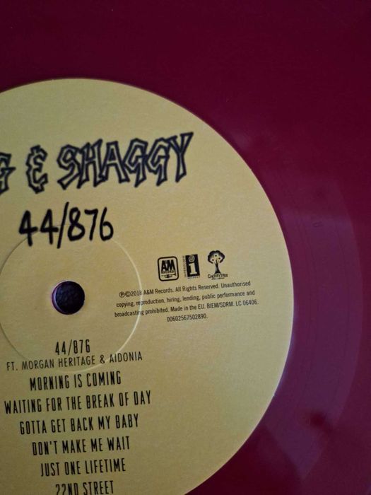 Sting & Shaggy - 44/876 winyl NM Gatefold