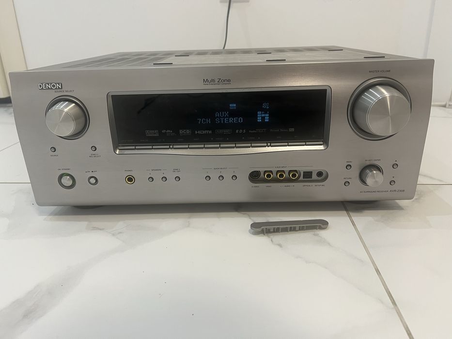 Ресивер DENON AVR-2308 . Потужний приймач підсилювач.