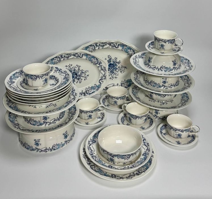 Столовий сервіз з фарфору 33 предметів на 6 персон Royal Grace