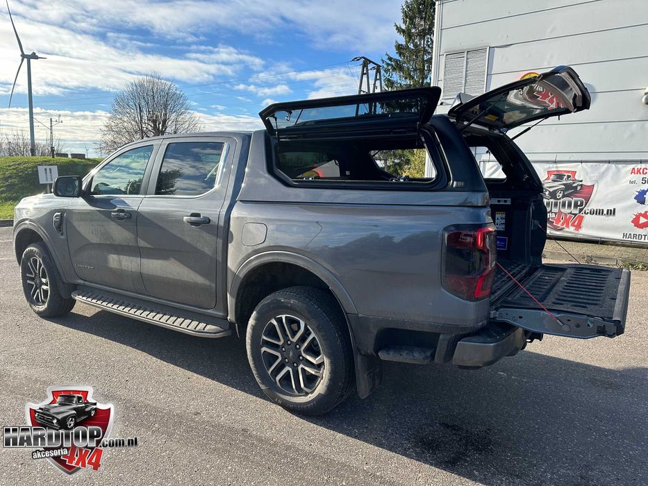 Zabudowa PREMIUM HARDTOP Ford Ranger 2023+ VENTURE Szyby