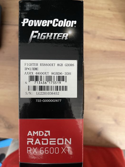 Видеокарта Power Color Radeon RX6600xt