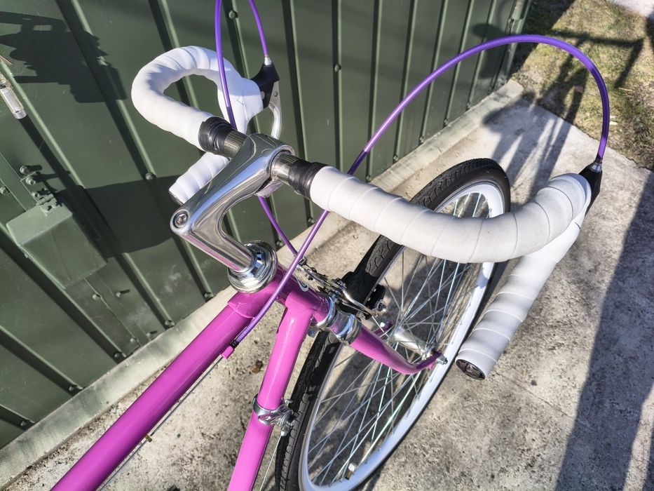 Rower szosowy Romet vintage retro fixie jak nowy